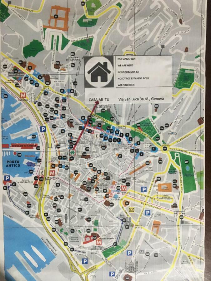 Apartament Casa Mi Tu Genua Zewnętrze zdjęcie